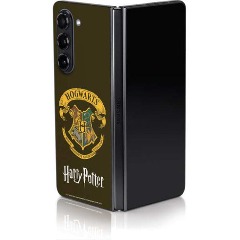 Wizarding World Harry Potter Hogwarts Houses Crest Galaxy Z Fold5 5G Skin